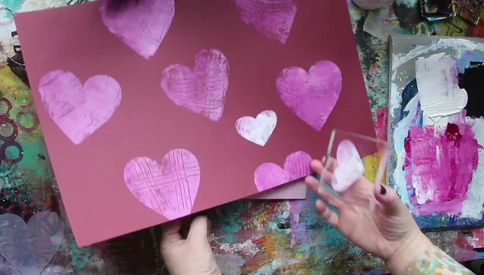 Clean stamps with baby wipes.