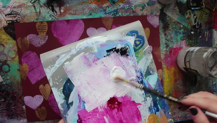 Use a small brush to add simple lines or other details.