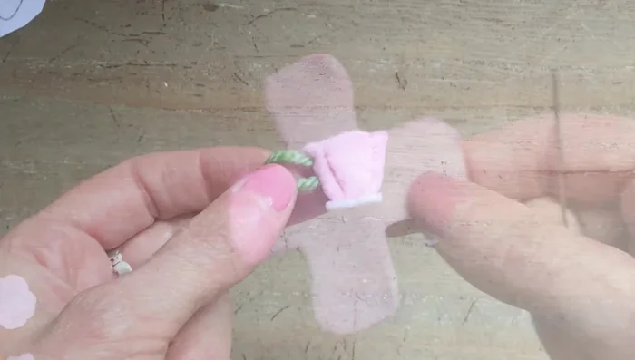 Use an all tool or thin scissors to make a hole for the spout.