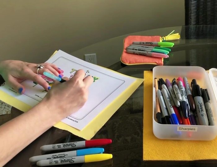 Add clouds and a heart for extra decoration. (Optional)