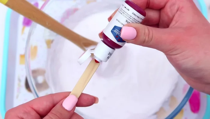 Add hand lotion (optional) for extra stretchiness.