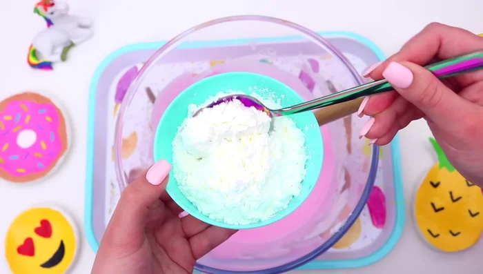 Add hand lotion (optional) for extra stretchiness.