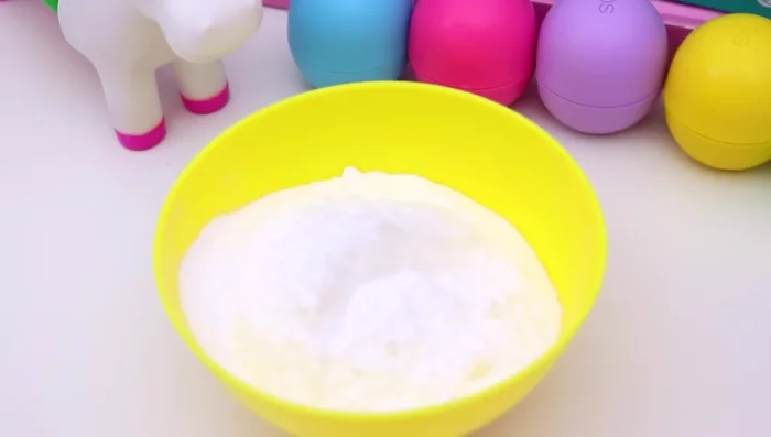 Add hand lotion (optional) for extra stretchiness.