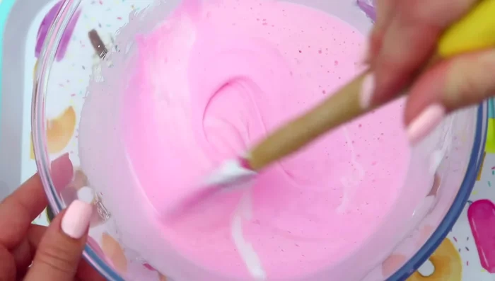 Add hand lotion (optional) for extra stretchiness.