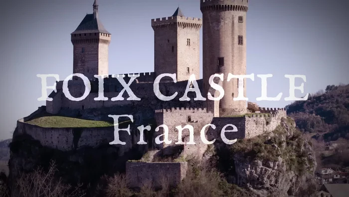 Choosing the Ideal Castle Location: Dominating the landscape with good views, steep slopes, river bends for defense, and access to stone, wood, water, and food sources.