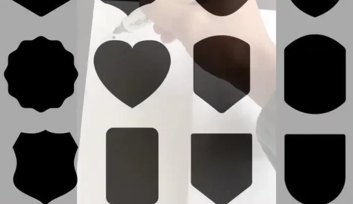 Divide the Crest into Sections (one for each family member)