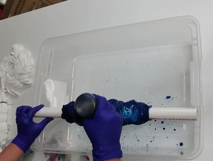 Set aside and let the shirt process for 24 hours.