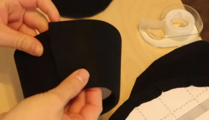 Glue the top piece to the wall piece, ensuring proper fit beforehand.