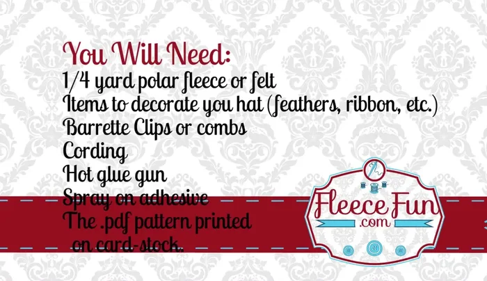 Print and assemble the PDF pattern onto cardstock. Tape the front and back seams where overlaps occur.